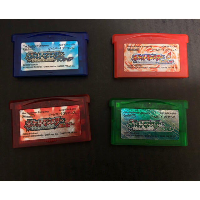 ポケモン エメラルド ファイアレッド サファイア ゲームボーイアドバンス Gba Shinchaku 携帯用ゲームソフト Cpmalaysia Com