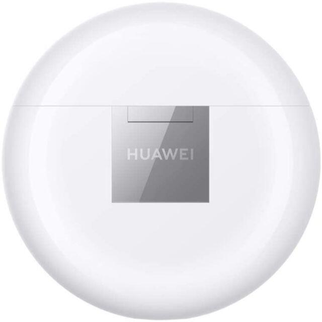 HUAWEI(ファーウェイ)の【新品未使用】HUAWEI ワイヤレスイヤホン FREEBUDS 3 ホワイト スマホ/家電/カメラのオーディオ機器(ヘッドフォン/イヤフォン)の商品写真