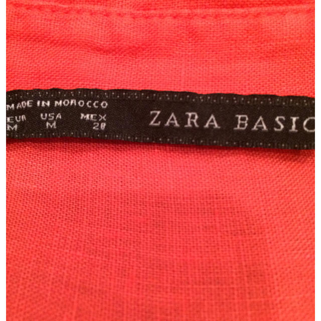 ZARA(ザラ)のザラ リネンシャツ レディースのトップス(シャツ/ブラウス(長袖/七分))の商品写真