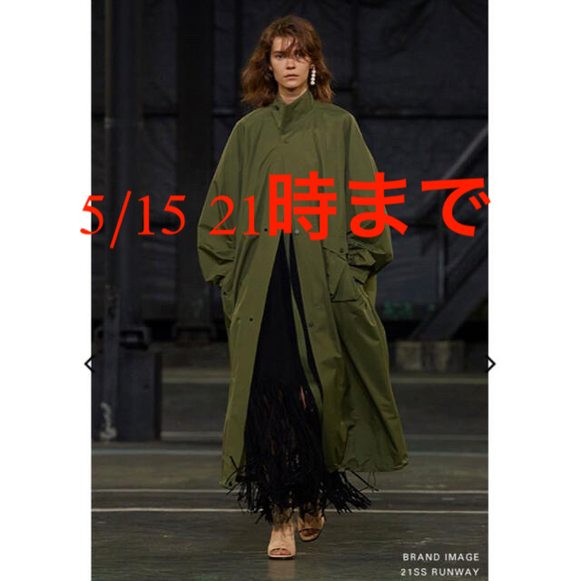代引き人気 PERTEX HYKE - HYKE MILITARY サイズ2 COAT今季購入試着