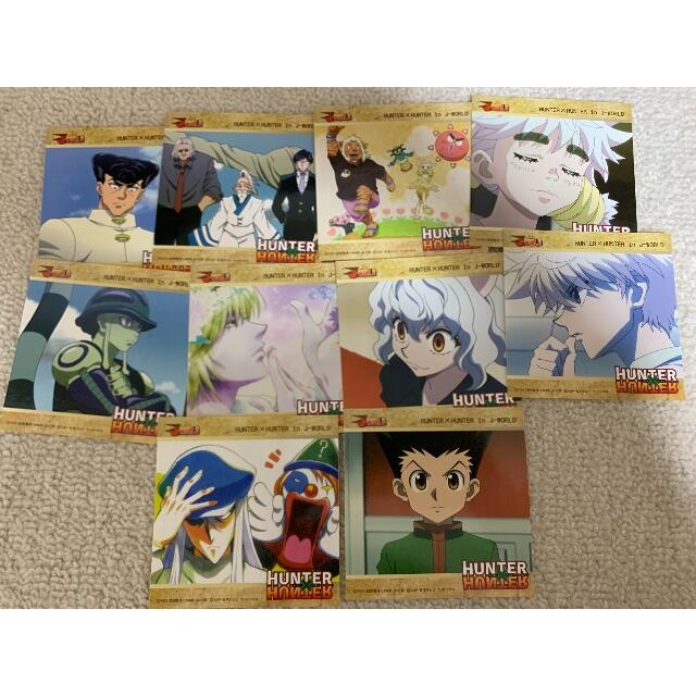 ハンターハンター　ステッカー　Jワールド限定 エンタメ/ホビーのアニメグッズ(その他)の商品写真