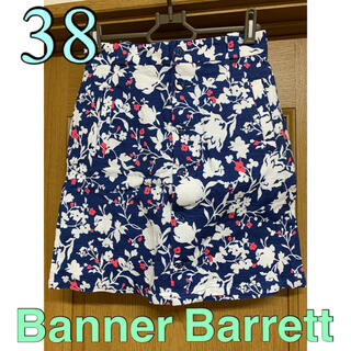 バナーバレット(Banner Barrett)のフラワータイトスカート▸︎▹︎ Banner Barrett 38(ひざ丈スカート)