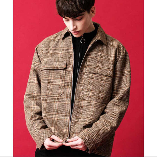 AZUL by moussy - Lulu&Arnie チェックジャケットの通販 by saki's