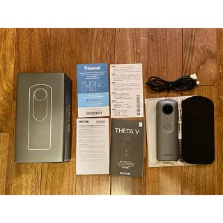 リコー(RICOH)のRICOH THETA V グレー(コンパクトデジタルカメラ)