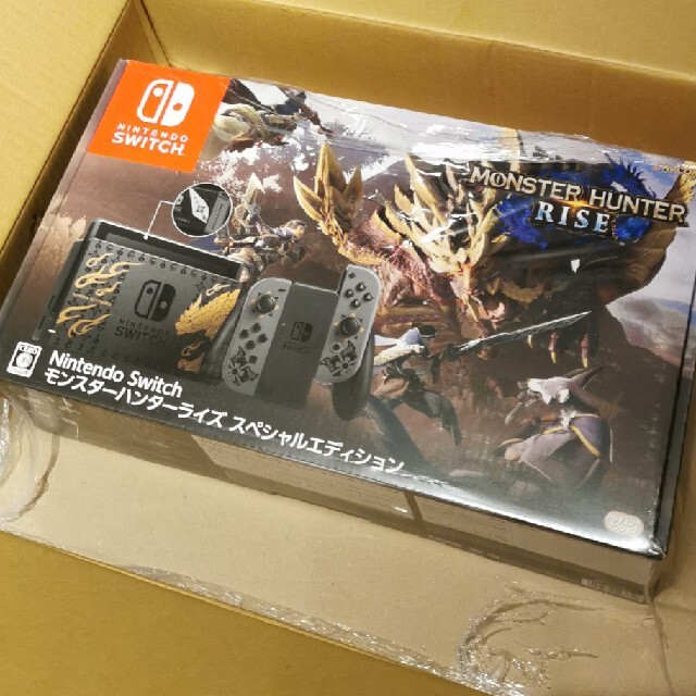 Nintendo Switch(ニンテンドースイッチ)の新品未使用 モンスターハンターライズ スペシャルエディション モンハン エンタメ/ホビーのゲームソフト/ゲーム機本体(家庭用ゲーム機本体)の商品写真