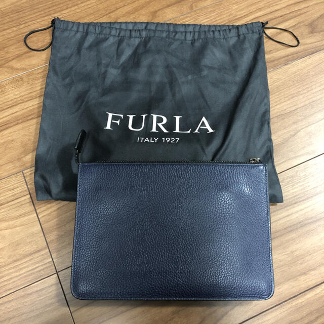 FURLA フルラ クラッチバッグ セカンドバッグ メンズ レディース 美品