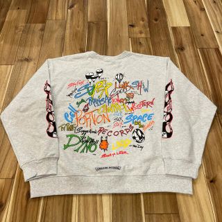 クロムハーツ(Chrome Hearts)のクロムハーツ matty boy グレー クルーネック スウェット サイズXXL(スウェット)