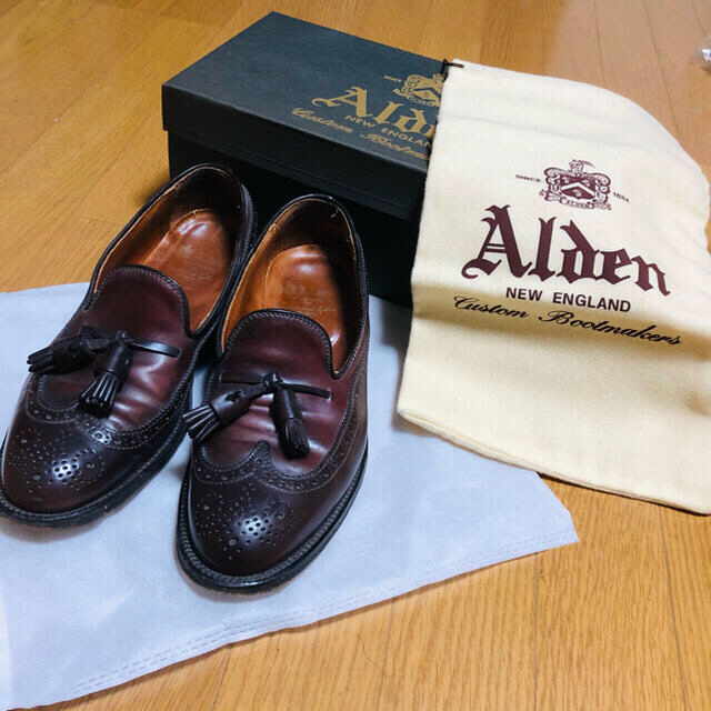 Aldenの革靴