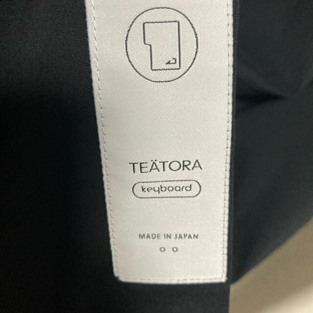 新品 TEATORA テアトラ keyboard shirt キーボードシャツ