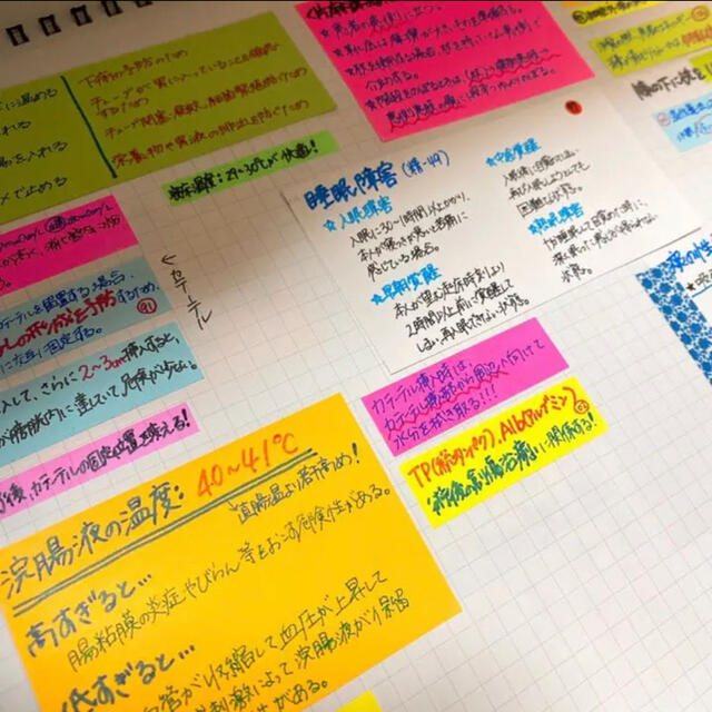 【看護学生に！】看護師国家試験対策 学年トップのふせんノート USB エンタメ/ホビーの本(語学/参考書)の商品写真