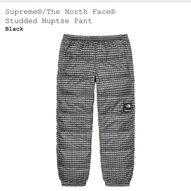 Supreme(シュプリーム)のSupreme North Face Studded Nuptse Pant メンズのパンツ(その他)の商品写真