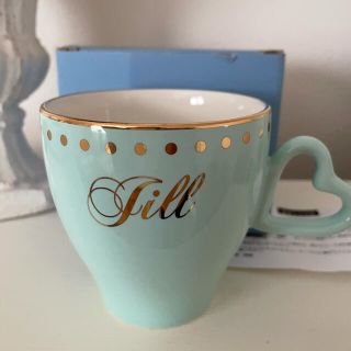 ジルスチュアート(JILLSTUART)の【未使用品】♡ジルスチュアート♡マグカップ　食器　ミント　グリーン(グラス/カップ)