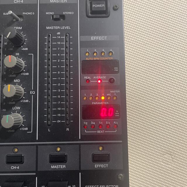 Pioneer(パイオニア)のpioneer DJM500 楽器のDJ機器(DJミキサー)の商品写真