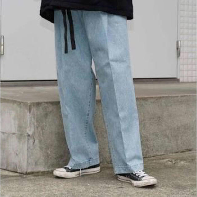 neonsign ワイドデニムスラックス used加工 | bombaytools.com