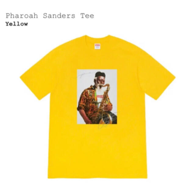 Supreme Pharoah Sanders Tee S イエローメンズ