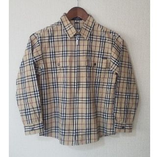 バーバリー(BURBERRY)のBURBERRY フォロー変更価格キッズ140長袖シャツ(ブラウス)