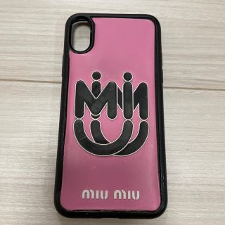 ミュウミュウ(miumiu)のmiumiu iPhoneX/XSケース(iPhoneケース)