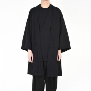 ラッドミュージシャン(LAD MUSICIAN)のlad musician kimono cardigan 黒 サイズ42(カーディガン)