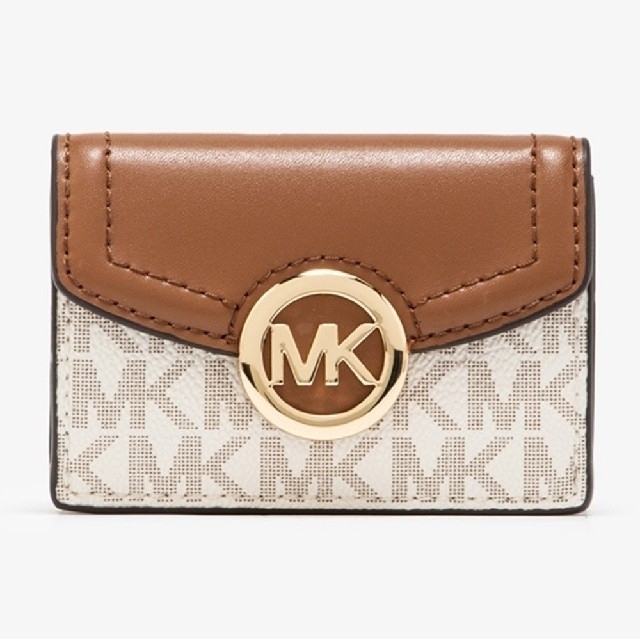 Michael Kors(マイケルコース)のにゃん様専用 マイケルコース 財布 3つ折り ロゴ プレゼント シグネチャー レディースのファッション小物(財布)の商品写真