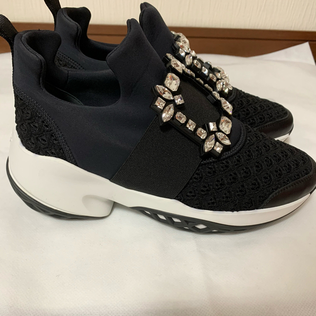 本物　ROGER VIVIER ロジェヴィヴィエ ヴィヴラン スニーカー 37 3