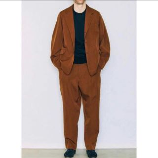 コモリ(COMOLI)のcomoli 18aw ウールギャバ　セットアップ　上下2(セットアップ)