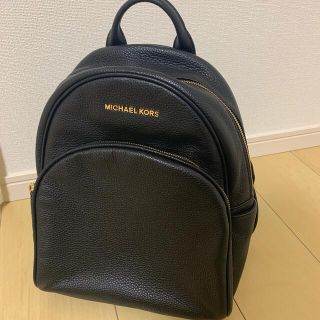 マイケルコース(Michael Kors)の【美品】マイケルコース　リュック　黒　MICHAEL KORS(リュック/バックパック)