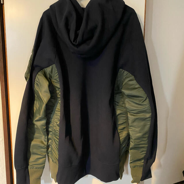 sacai - sacai×NIKE ドッキング パーカーの通販 by act 's shop ...