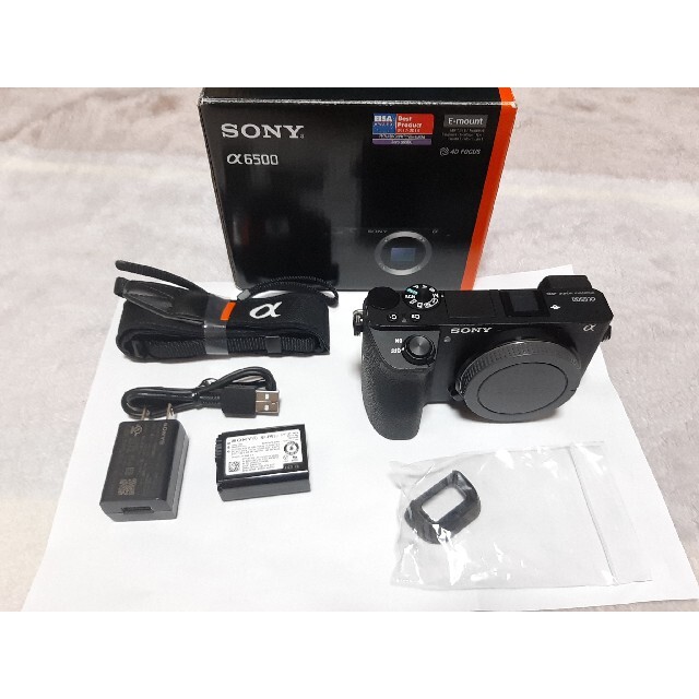 激安商品 SONY a6500 ボディー 美品【SONY】ILCE−6500 - ミラーレス