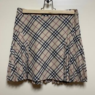 バーバリーブルーレーベル(BURBERRY BLUE LABEL)のBURBERRY BLUE LABEL バーバリーチェックスカート(ミニスカート)