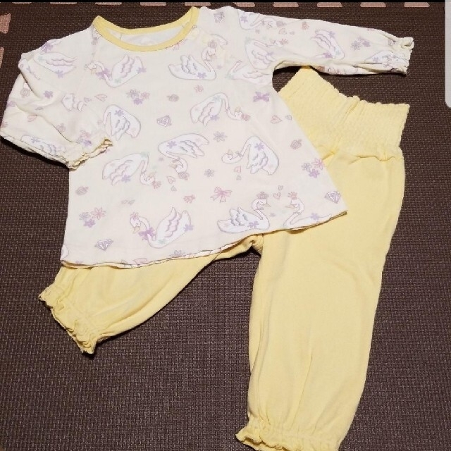 Combi mini(コンビミニ)のコンビミニ　やわらかパジャマ　80 キッズ/ベビー/マタニティのベビー服(~85cm)(パジャマ)の商品写真