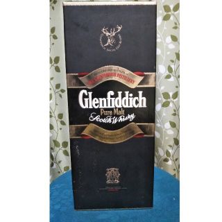 希少レアGlenfiddich Pure Maltスコッチウイスキーグリーン箱入(ウイスキー)