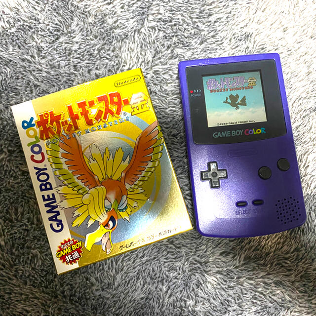 【稀少】ゲームボーイカラー 本体　ポケモン金銀