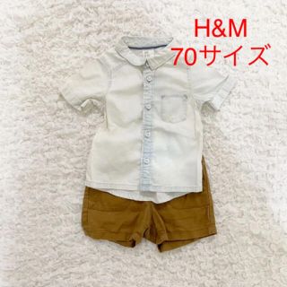 エイチアンドエム(H&M)のH&M ベビーシャツandパンツセット(パンツ)