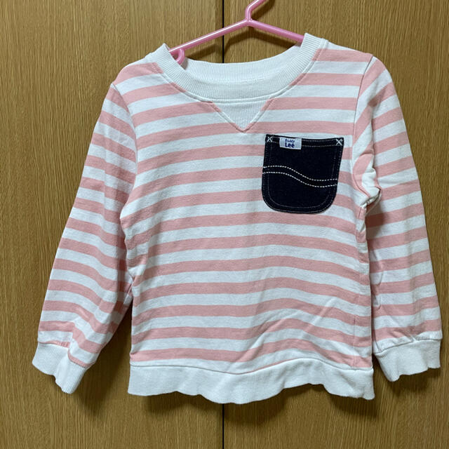 Lee(リー)のLee上下セット¨̮♡ キッズ/ベビー/マタニティのキッズ服女の子用(90cm~)(Tシャツ/カットソー)の商品写真