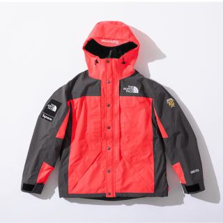 north face supreme red