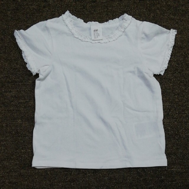 H&M(エイチアンドエム)のH&M Tシャツ3枚セット　80サイズ キッズ/ベビー/マタニティのベビー服(~85cm)(Ｔシャツ)の商品写真