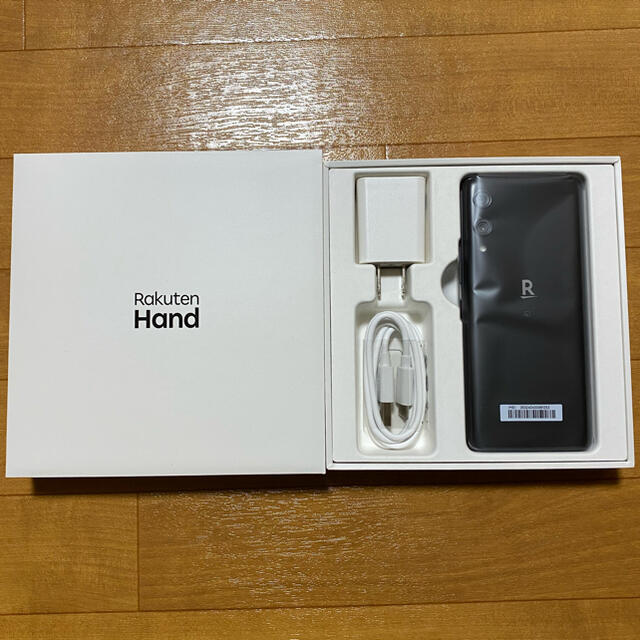 スマートフォン/携帯電話Rakuten Hand ハンド ブラック