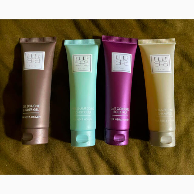 ELLE(エル)のELLE spa アメニティセット コスメ/美容のヘアケア/スタイリング(シャンプー)の商品写真