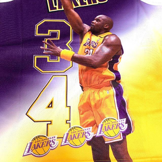 パーカー L シャキール オニール SHAQ Lakers NBA バスケ