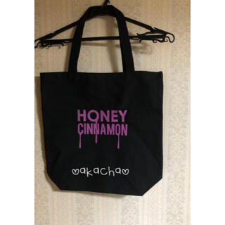 ハニーシナモン(Honey Cinnamon)の♡honey cinnamon キャンバストート♡(トートバッグ)