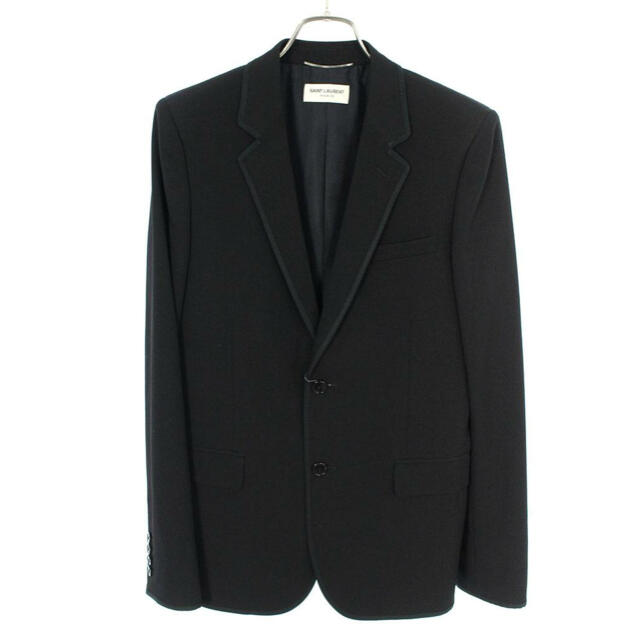 最適な材料 Saint Laurent サンローラン 13AW テーラードジャケット Neil Barrett リネン テーラードジャケット 黒