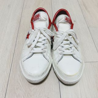 コンバース(CONVERSE)のコンバース  スニーカー ワンスター ホワイト/レッド(スニーカー)