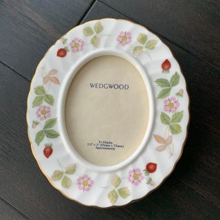 ウェッジウッド(WEDGWOOD)のウエッジウッドワイルドストロベリー　写真立て(フォトフレーム)