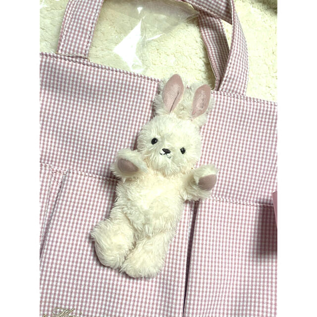 新品メゾンドフルール ☆Easter☆うさぎさんと一緒トートバッグ