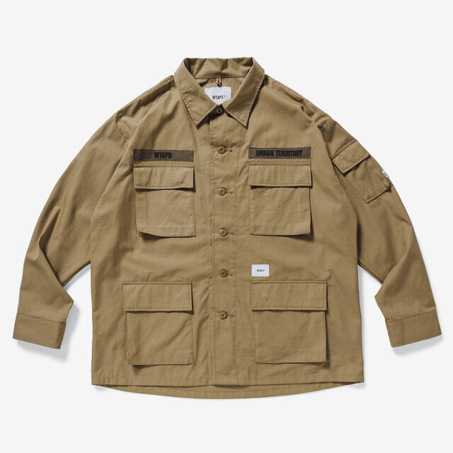 WTAPS JUNGLE/02/LS COTTON.RIPSTOP 21ss