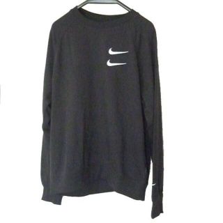 ナイキ(NIKE)の大きいサイズ新品★XLナイキ定価8800円 黒ダブルスウォッシュトレーナー(スウェット)