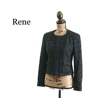 ルネ(René)のみな様専用 Rene ルネ ジャケット レディース ジップアップ(ノーカラージャケット)