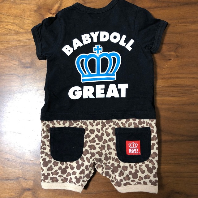 BABYDOLL(ベビードール)のBABYDOLL 70 ロンパース キッズ/ベビー/マタニティのベビー服(~85cm)(ロンパース)の商品写真