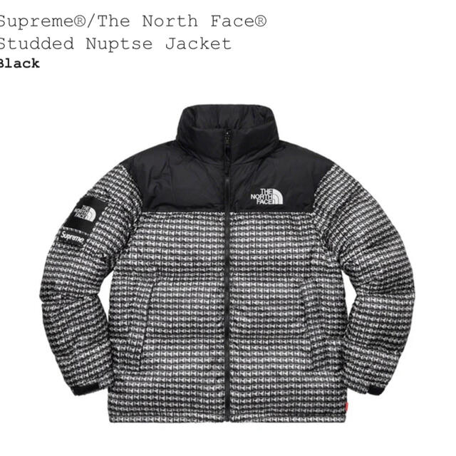 Supreme TNF Studded Nuptse Jacket