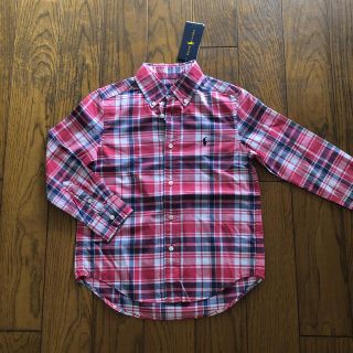 ラルフローレン(Ralph Lauren)のRalph Lauren新品ボーイズ用ボタンダウンシャツ　120(ブラウス)